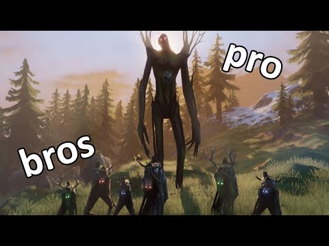 Can 3 Friends Beat 1 Valheim Pro?