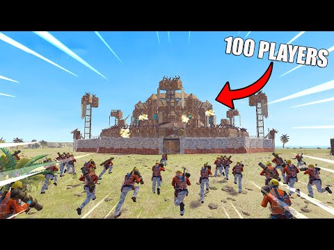 Can the BEST Clan in Rust Raid 100 Players?