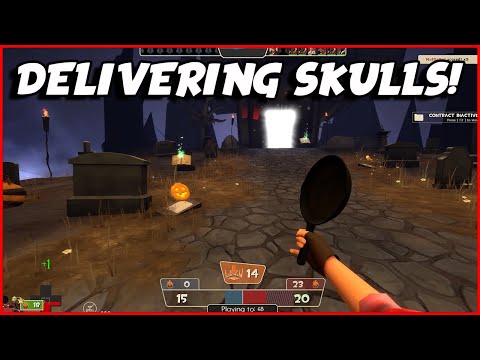 Collecting Skulls! Team Fortress 2 Sniper Gameplay