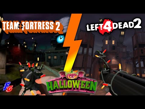 CONVERTÍ MI LEFT 4 DEAD 2 EN TEAM FORTRESS 2 #5 (ESPECIAL HALLOWEEN)