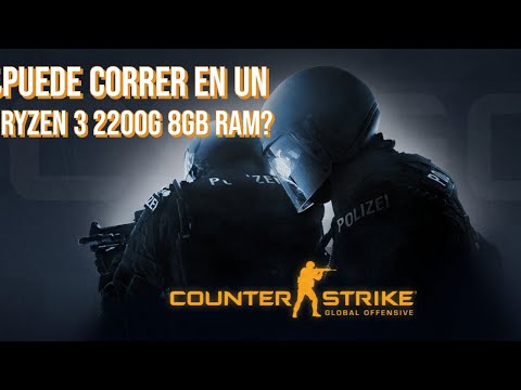 CSGO (Counter Strike Global Offensive) Ryzen 3 2200g 8gb Ram