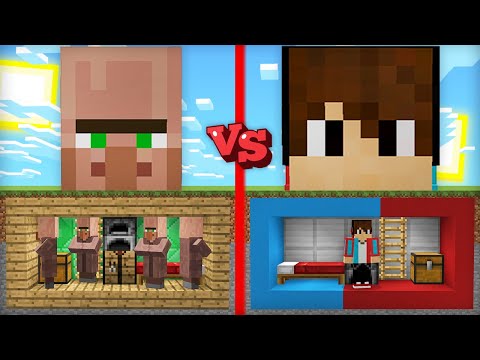БУНКЕР КОМПОТА ПРОТИВ БУНКЕРА ЖИТЕЛЕЙ В МАЙНКРАФТ | Компот Minecraft
