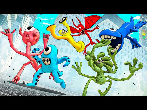КТО САМЫЙ СИЛЬНЫЙ НОВЫЙ РАДУЖНЫЙ ДРУГ В ГАРРИС МОД? РАДУЖНЫЕ ДРУЗЬЯ RAINBOW FRIENDS В Garry`s Mod!