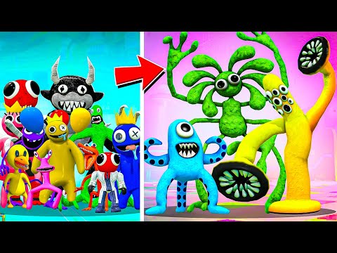 НАШЛИ РАДУЖНЫХ ПРИШЕЛЬЦЕВ В ГАРРИС МОД! НОВЫЕ РАДУЖНЫЕ ДРУЗЬЯ! RAINBOW FRIENDS В Garry`s Mod!