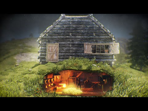 Неприметный Дом с Секретным ПОДВАЛОМ в Rust/Раст