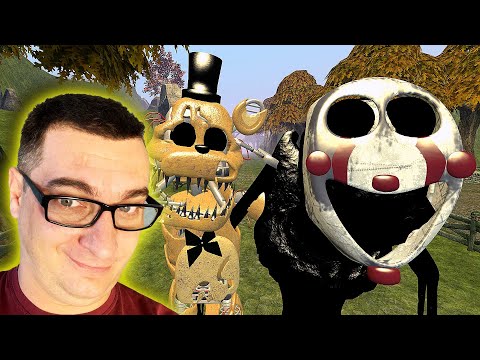 СТРАШНЫЕ АНИМАТРОНИКИ ИЩУТ НАС ЗАПРЯТАЛСЯ В КЛАССНОЙ НЫЧКЕ FNAF COOP Garry's Mod