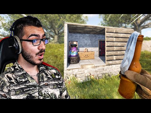 سرقت بيوت الناس في طور الهاردكور الجديد 😱 راست RUST Hardcore 🔥