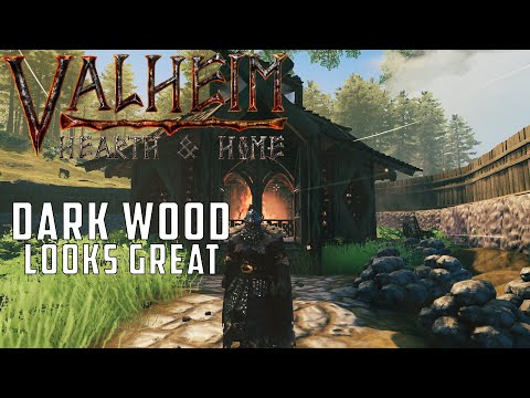 Dark Wood in Valheim Hearth and Home looks amazing