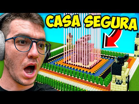 DESAFIO a CONSTRUIR la BASE MÁS SEGURA de MINECRAFT