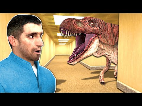 DINOSAURS IN THE BACKROOMS (Garry's Mod Gameplay)