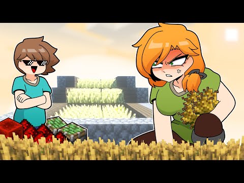 피지컬 vs 기술력 – Physical vs Builder | Minecraft anime