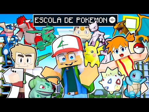 ESCOLA POKEMON – O FILME | Minecraft