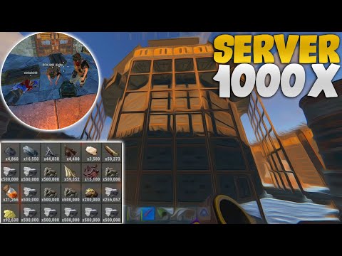 ESSE SERVIDOR É PRA MALUCO (RUST 1000X)