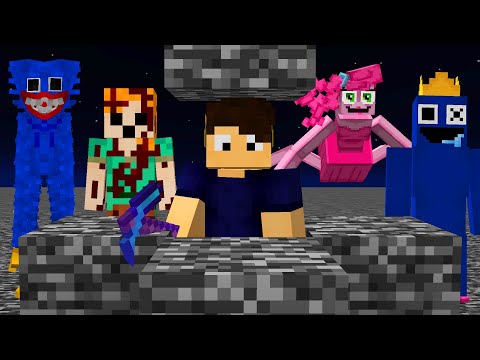 Estou Preso com MONSTROS da VIDA REAL no Minecraft!