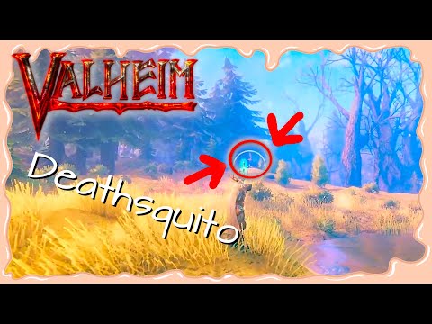 🍑Killing my First Deathsquito 🦟/ Valheim gameplay early access ep.392🍩