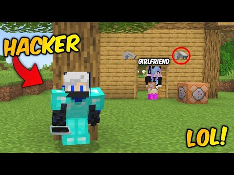 😜i Secretly Install CCTV Camera To See What's Doing My Girlfriend in Her Personal Minecraft World..
