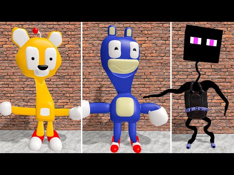 FAKE! NEW 3D SANIC CLONES MEMES in Garry's Mod!