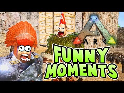 FUNNY MOMENTS | Ark Survival Evolved Highlights Part 1 | Ark Survival Evolved Best Moments Montage