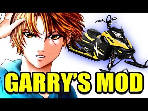 Gmod SNOWMOBILE Vehicle Mod! (Garry's Mod)