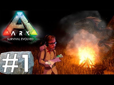 HC SELVIYTYMISTÄ DINOMAASSA! | ARK: Survival Evolved SUOMI #1