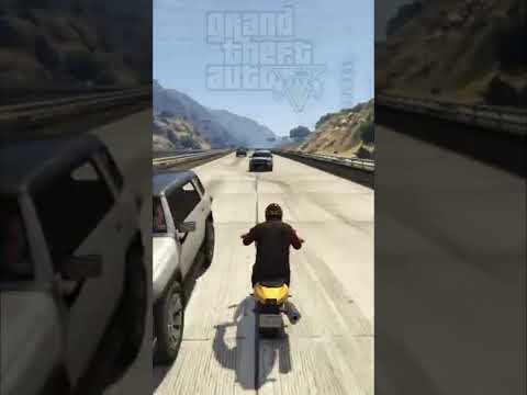High Speed Chase in Stolen Bike – Grand Theft Auto V