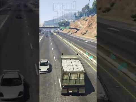 High Speed Police Chase in Stolen Truck – Grand Theft Auto V #03