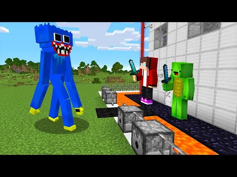Huggy Wuggy vs The Most Secure House – Minecraft