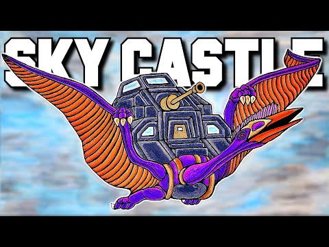 I Built a REINFORCED FLYING FORTRESS – Ark: Survival Evolved