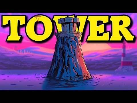 I Built a SOLO TOWER BASE on a Rock in Rust