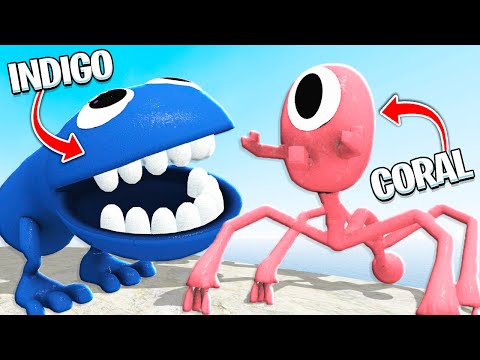 I found 3 *NEW* Rainbow Friends! (Garry's Mod)