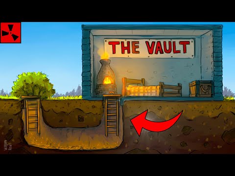 I made a base with a hidden entrance in Rust…