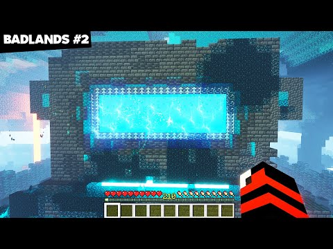 I Opened WARDEN PORTAL In Minecraft –  [BADLANDS #2]