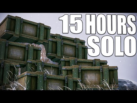 i played solo rust for 15 hours and this is what happened…
