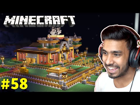 I REBUILD MY TOWNHALL VILLAGE | MINECRAFT GAMEPLAY #58