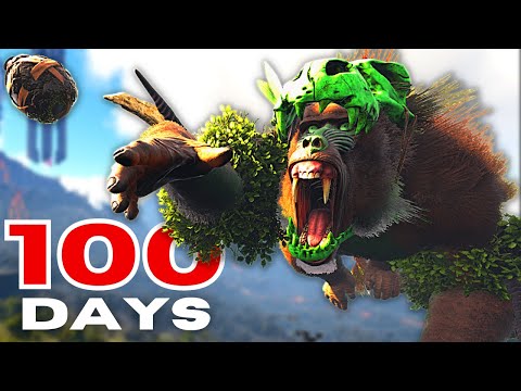 I Spent 100 Days on Lost Island in Ark Survival Evolved – Here's the Story
