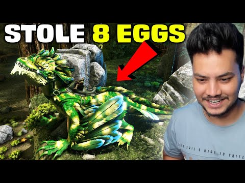 I Stole 8 Rock Drake Eggs 😱 – Ark Survival Evolved – PART 10 (HINDI) 2022