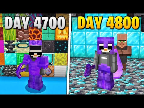 I Survived 4,800 Days in HARDCORE Minecraft…