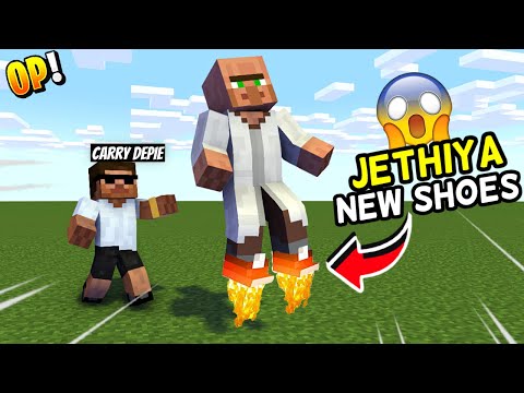 Jethiya Buy New EPIC SHOES in Minecraft ..👟👟| Carry Depie