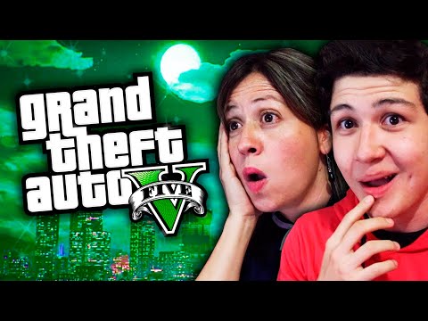 JUEGO GTA 5 con MI MAMÁ! Grand Theft Auto V – GTA V Mods
