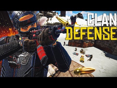 LA CONFRONTATION FACE A 4 CLANS ! Rust