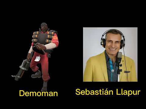 Las voces que quedarian bien para un doblaje latino de Team Fortress 2