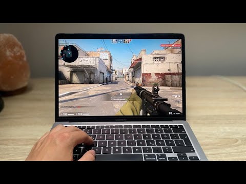 M1 MacBook Air Base Model – Counter Strike Global Offensive Gaming Test (2022)