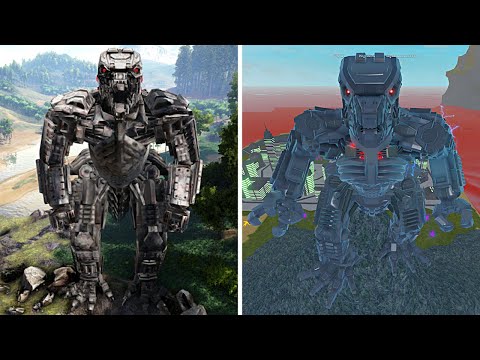 MECHA GODZILLA 2021 Kaiju Universe – Roblox VS Ark Survival Evolved!┃WHICH IS BEST?