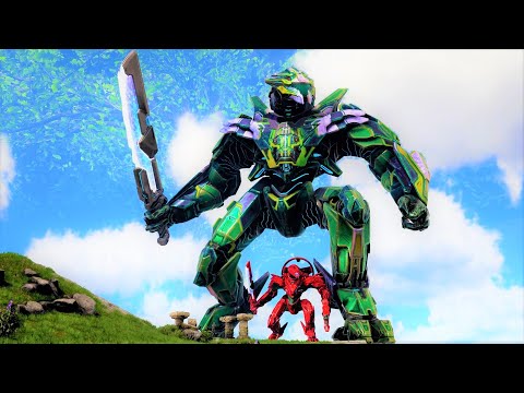 MEGA MEK DESTROYER OF WORLDS! ARK SURVIVAL EVOLVED (PUGNACIA DINOS MOD) E42