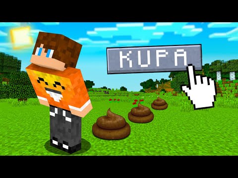 Minecraft, ale MOŻEMY ROBIĆ KUPE! XD