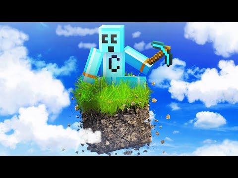 Minecraft but it's One Realistic Block