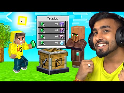MINECRAFT, BUT VILLAGERS WORK FOR ME
