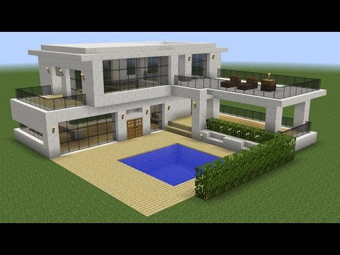 Minecraft – How to build a modern house 5