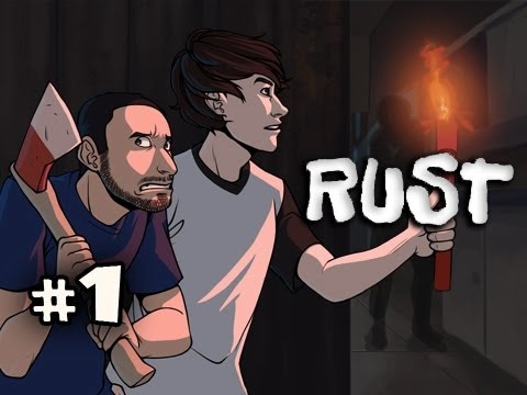 MINECRAFT , STALKER & DAYZ INSPIRED! – Rust Early Alpha w/ Nova & Immortal Ep.1