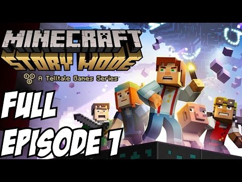 Minecraft Story Mode Gameplay Walkthrough Part 1 Full Episode 1 Let's Play Playthrough Telltale